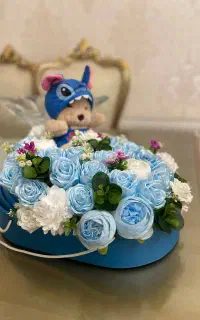 باکس گهواره با عروسک