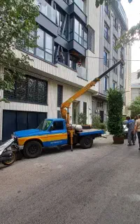 نیسان جرثقیل دکل بلند سبد بالابر پاکدشت خاوران