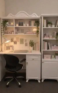 میز تحریر دانشجویی + کتابخانه