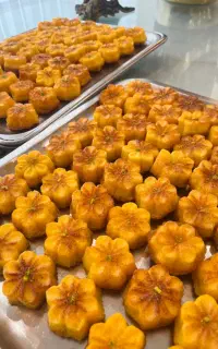 خاگینه قالبی زعفرانی