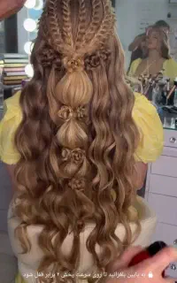 خدمات شینیون و بافت مو