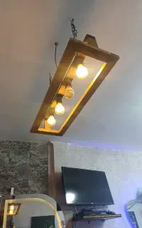 لوستر ادیسونی کافه اریشگاه عکس استوری