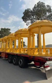 آلاچیق بتنی طرح رومی