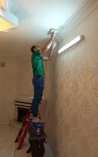 استا و شاگرد گچ کار
