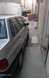 پراید مدل 89 بدون رنگ