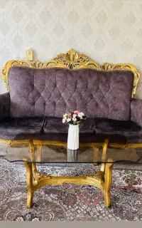 فروش مبل 9 نفره سلطنتی با جلو مبلی