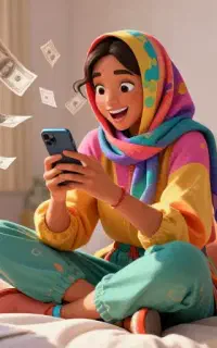 بیزنس آنلاین با موبایل در منزل