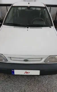 پراید 131 مدل 88 سفید بیرنگ دوگانه