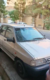 پراید ۸۷خونگی ،بدون رنگ وآفتاب سوختگی