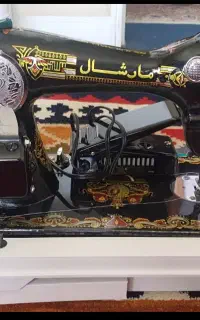 چرخ خیاطی مارشال کاملاً نو + دینام برقی + کاور