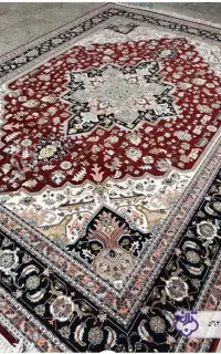 بند قابقابی  بندشیر شکری  یا بازوبندی  طراح فرش