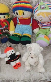 عروسک بافتنی