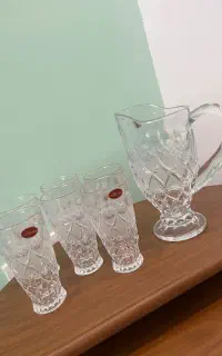 پارچ و لیوان ۱۲ نفره نو