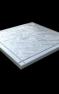 موزاییک سنگ مصنوعی طرح ورقه ای 50 در 50