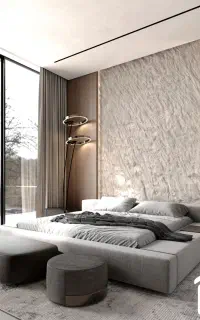 طراحی معماری مدرن .طراحی . داخلی ‌ . نما . ویلا