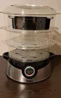 بخارپز اصل صفر فقط یکبار استفاده شده