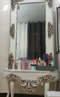 آیینه کنسول کاملا نو معرق کاری شده