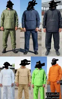 بادگیر شلوار ضدآب تک لایه وداخل خز سایربندی بارانی