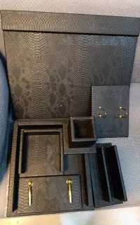 ست رومیزی چرم اداری