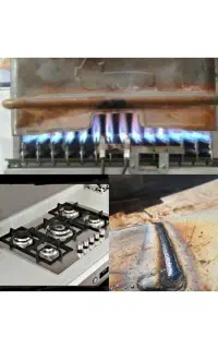 تعمیرات.جوشکاری ابگرمکن دیوار و ایستاه.گاز صفحه ای