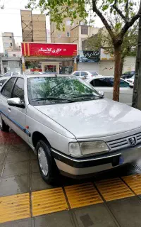 پژو 405 بی رنگ مدل 85 خش رخ موتور فرانسه