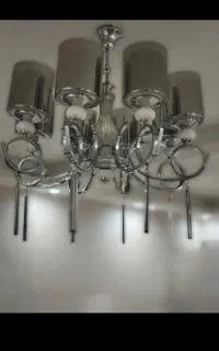 لوستر ۸ شاخه حبابی