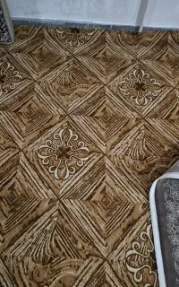 موکت طرح پارکت در حد نو