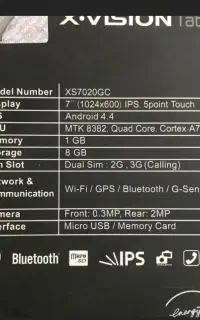 تبلت ایکس ویژن