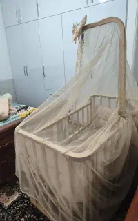 گهواره چوبی سایز بزرگ