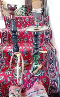 قلیان بلوبری ادامس دارچین