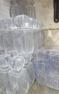 ظرف زعفران کریستالی آذین ۵ گرمی