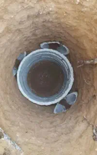 چاه کن مقنی حفر چاه لوله کشی فاضلاب شهری