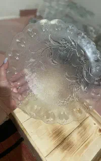 حراج لوازم منزل دیس میوه خوری بلور