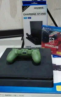 کنسول ps4 slim یک ترا فول بازی با دیسک هدیه