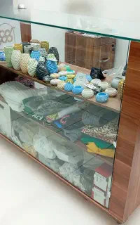 میز ویترین  MDF