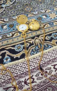 ۲عددساعت زنجیرداردستی سالم وسالم