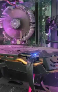 rx 580 تمیز با کارتون