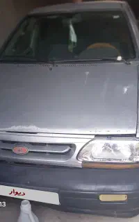 ماشین پراید نقره