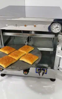 تنور گازی هشت سینی یخچالی بزرگ