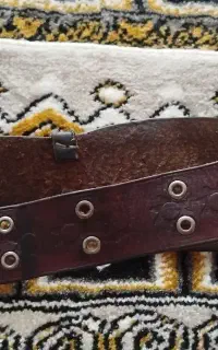 کمربند بدنسازی چرم