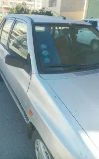 پراید مدل ۸۸نقره ای