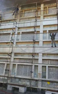پیچ و رولپلاک سنگ و داربست