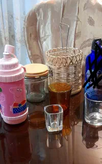 لیوان قمقمه جاقاشقی کندی