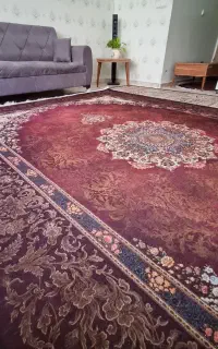 فرشینه مدرن طرح لاکی درباری