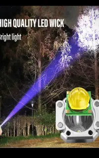 چراغ قوه دستی ۸ کاره مدل Led torch ویژه