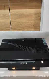 هود شیشه ای مورب