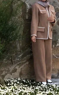 ست مانتو و شلوار پاییزی
