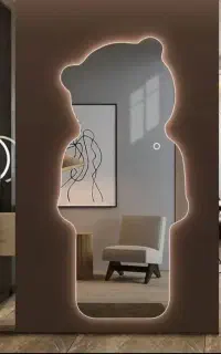 آینه قدی/آینه دفرمه/آینه روشویی