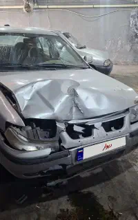 سمند مدل 87 تصادفی