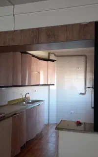 فروش کابینت گالوانیزه آشپزخانه با بوفه دست دوم